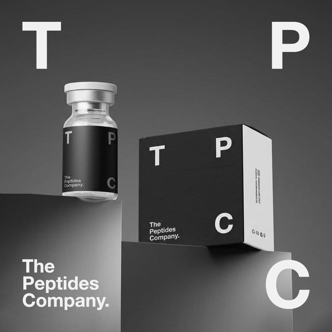 Vial dan kemasan The Peptides Company